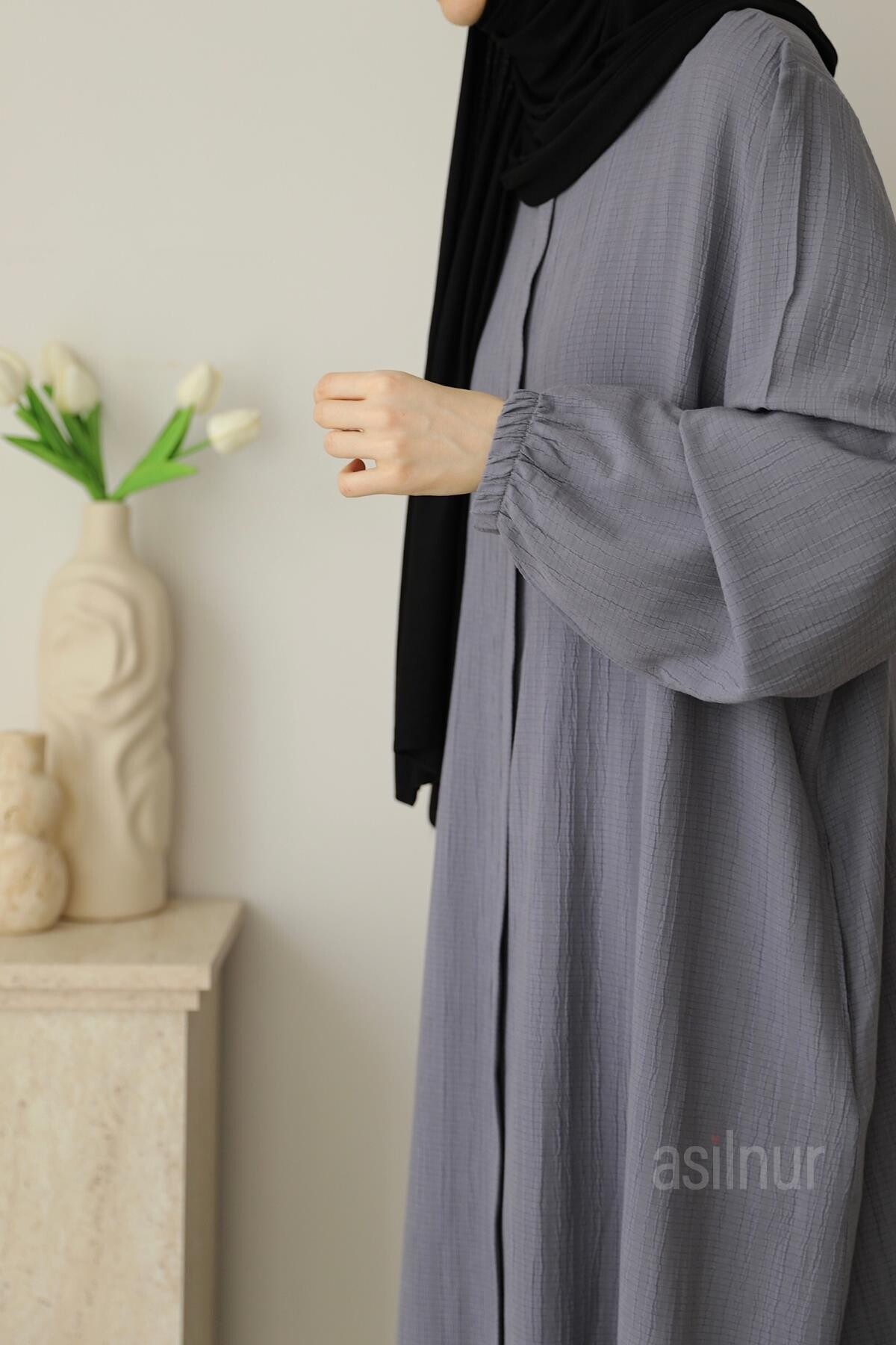 Merve Umre Takımı Gri - 6