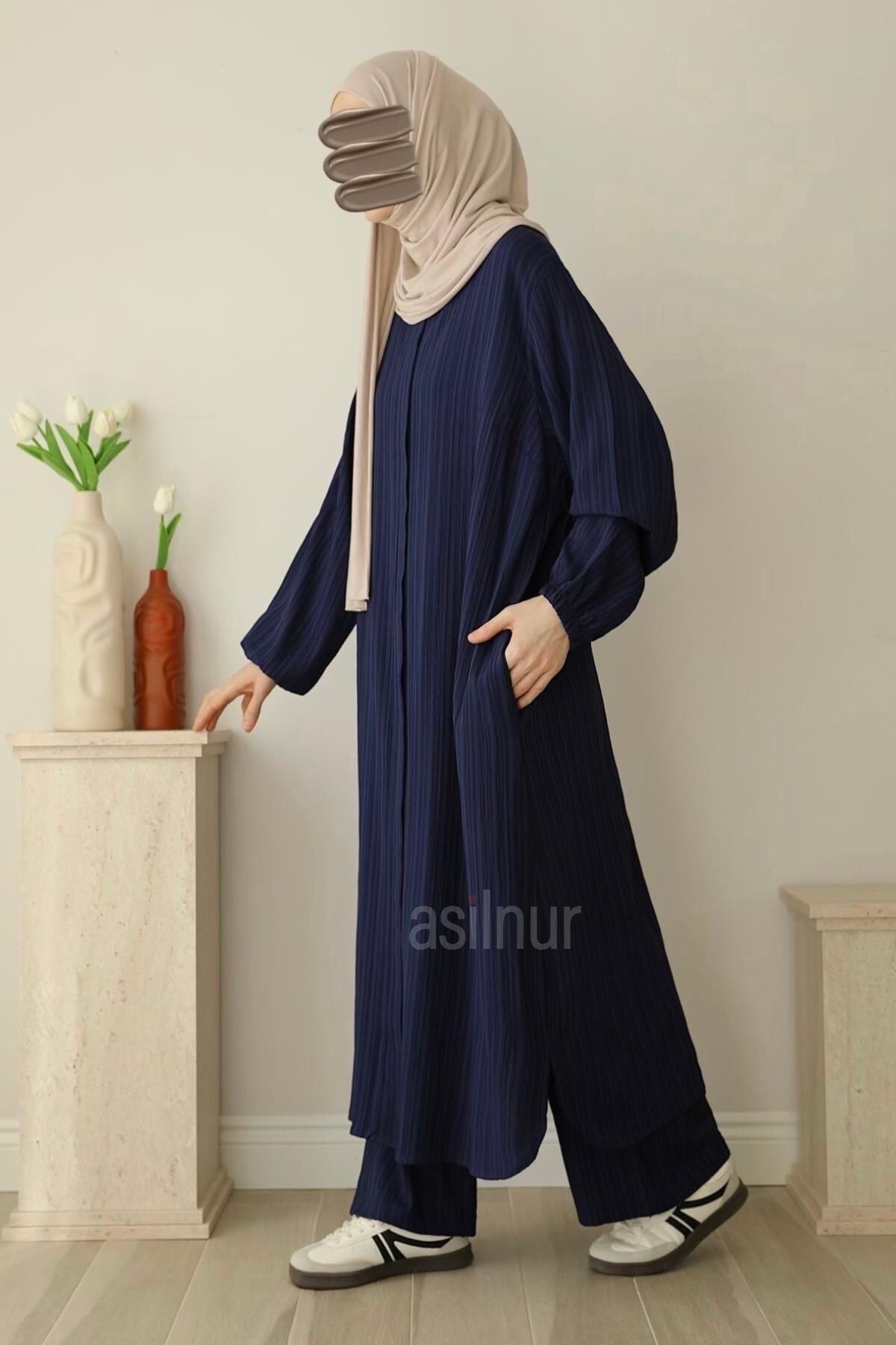 Merve Umre Takımı Lacivert - 3