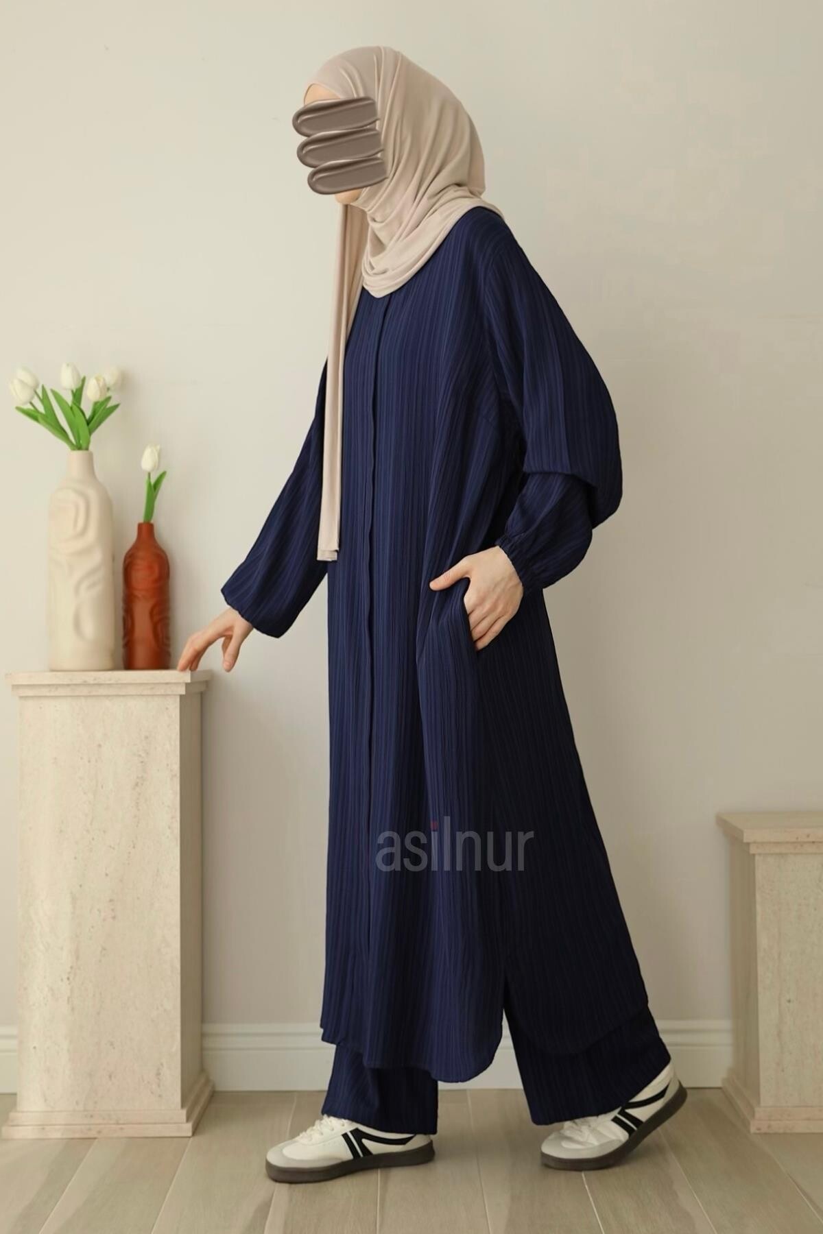 Merve Umre Takımı Lacivert - 3