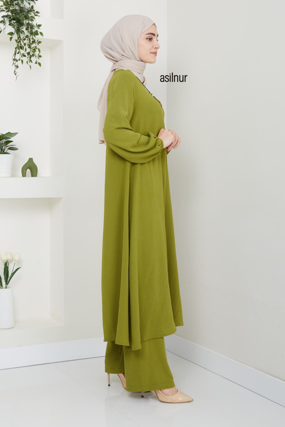 Mevlana İkili Takım Açık Yeşil - 3