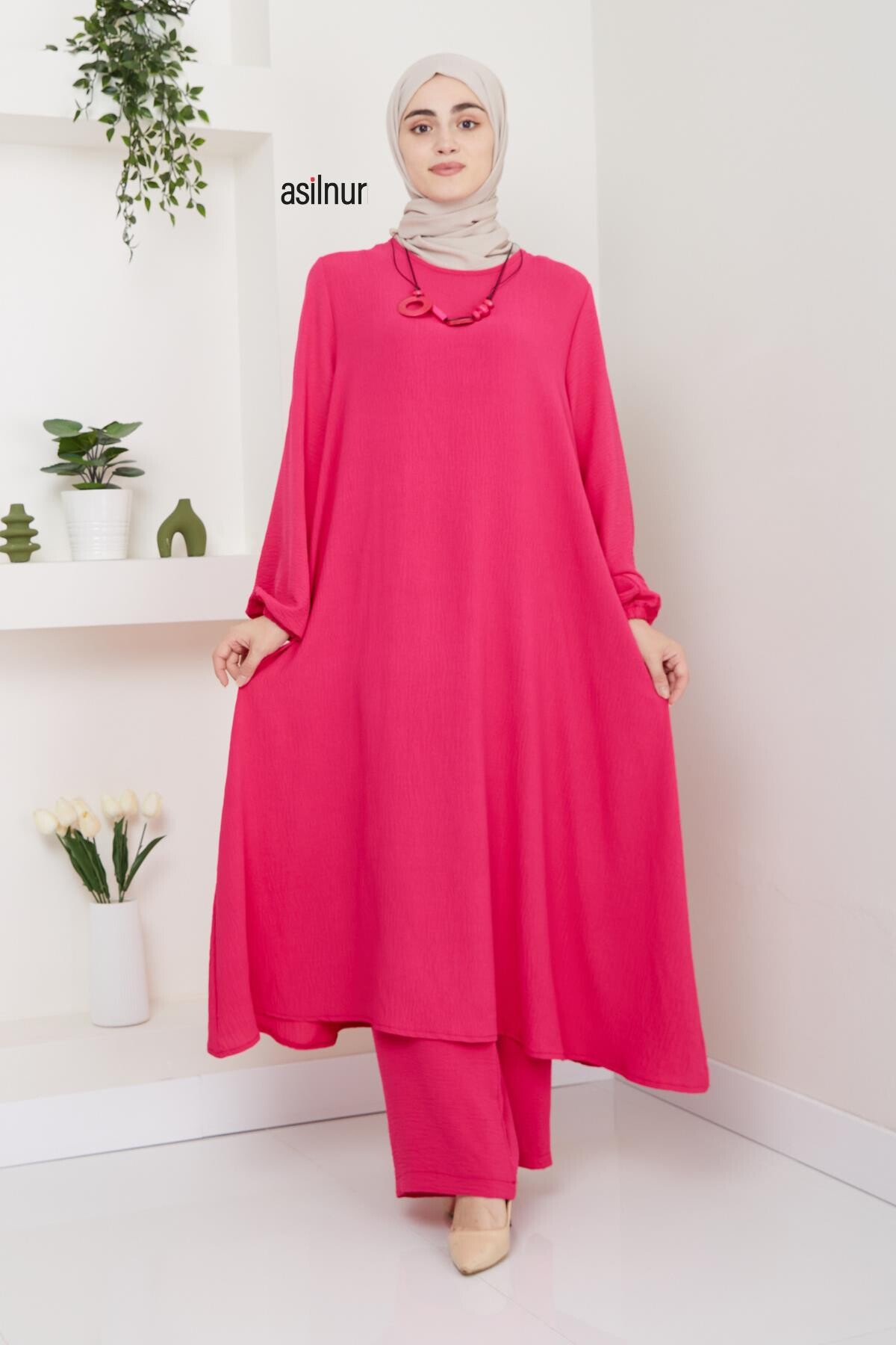 Mevlana İkili Takım Pembe - ASİLNUR