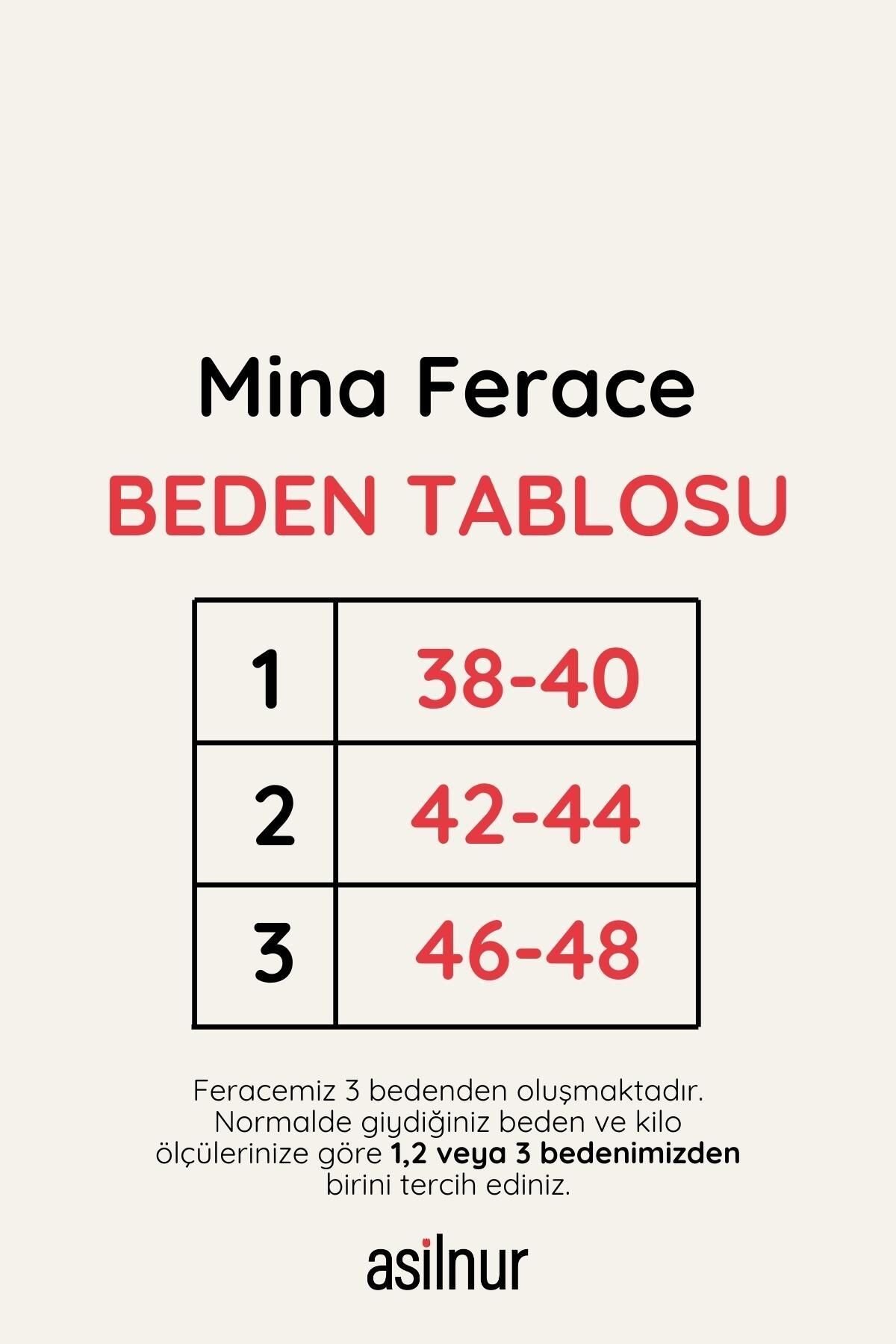 Mina Ferace Kahverengi - 2