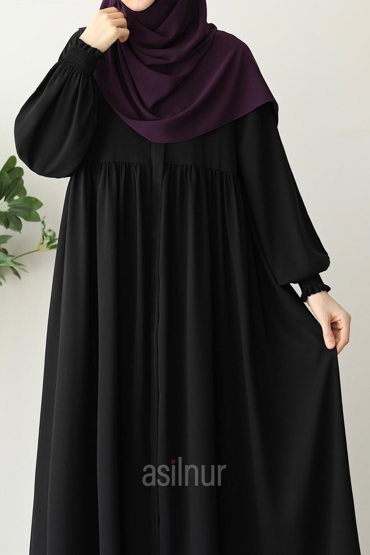 Mina Ferace Siyah - 5