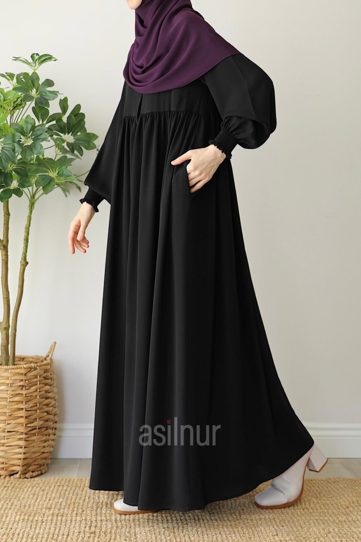 Mina Ferace Siyah - 3