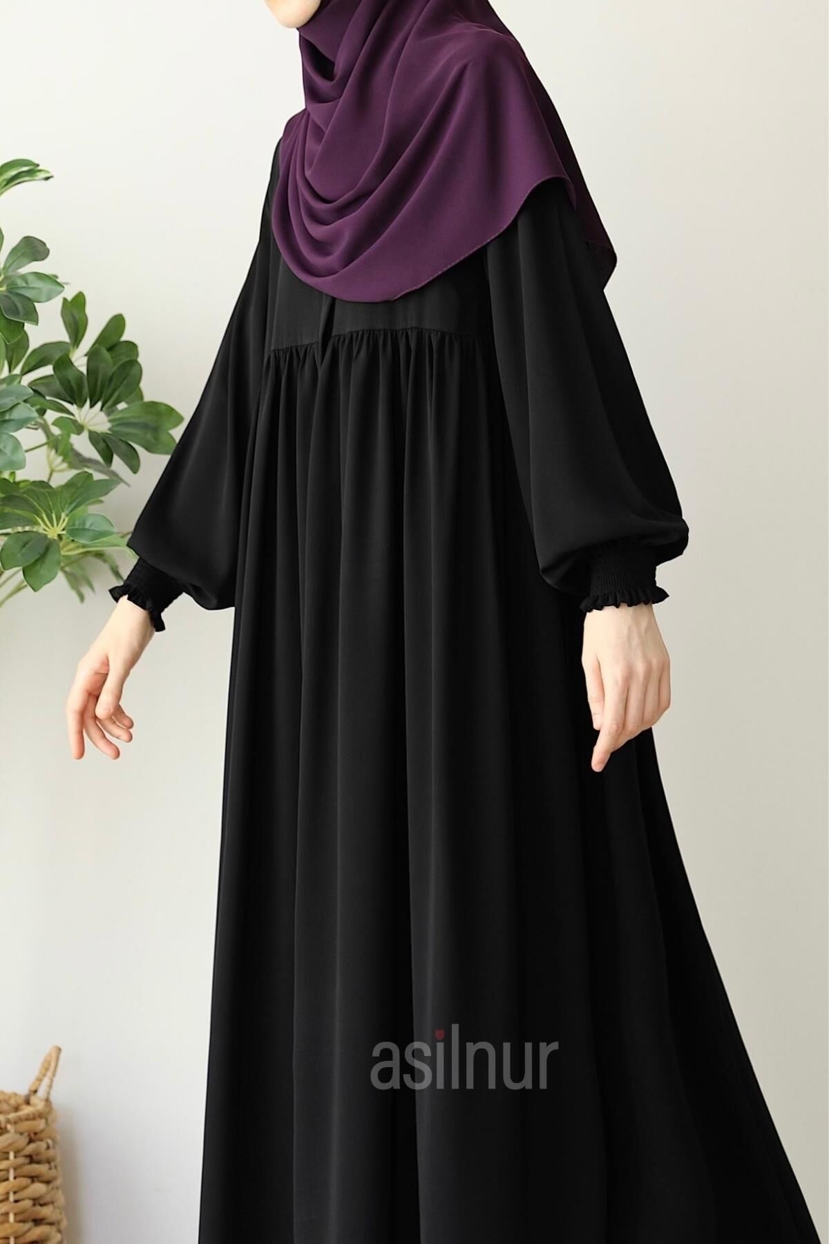 Mina Ferace Siyah - 6