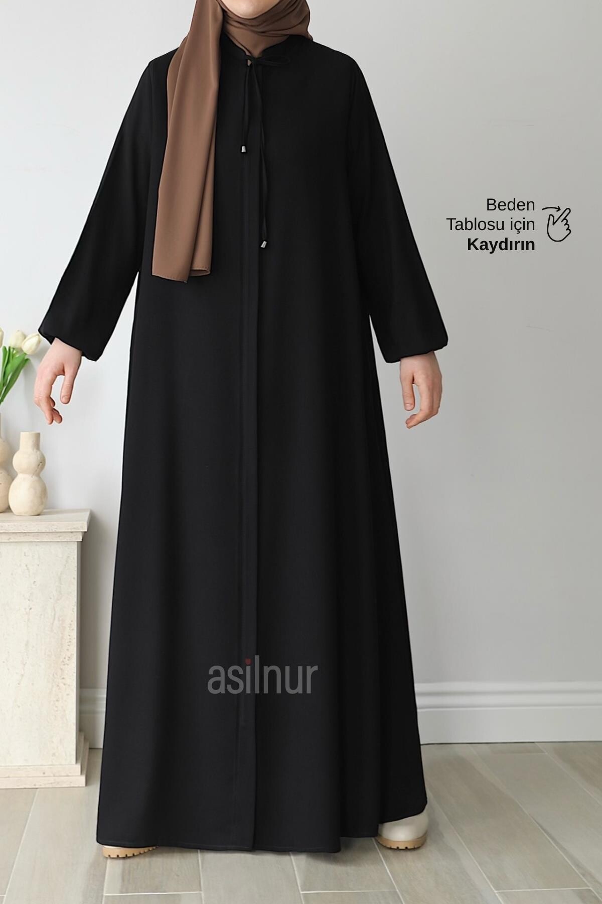 Nesli Mevlana Ferace Siyah 