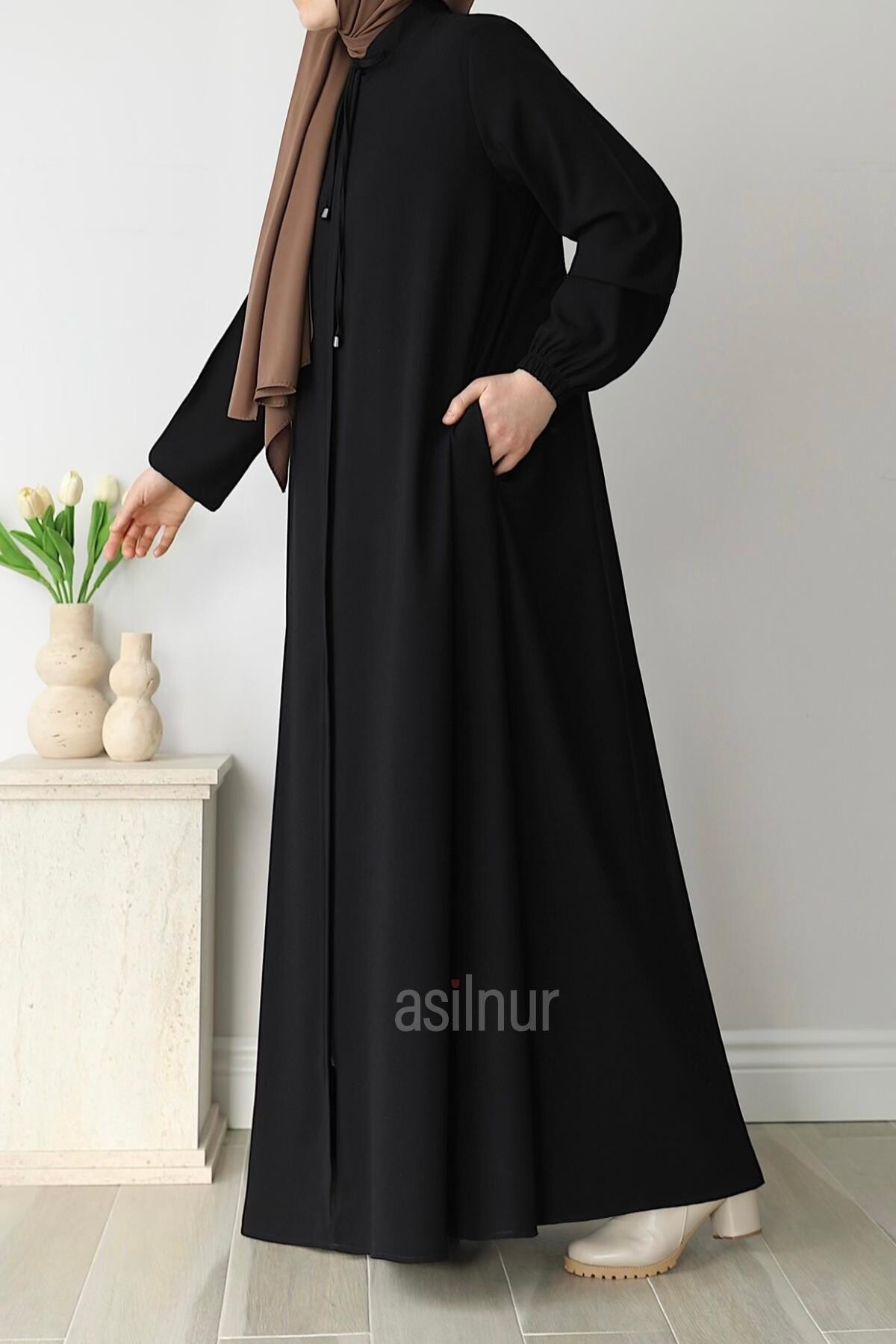 Nesli Mevlana Ferace Siyah - 3