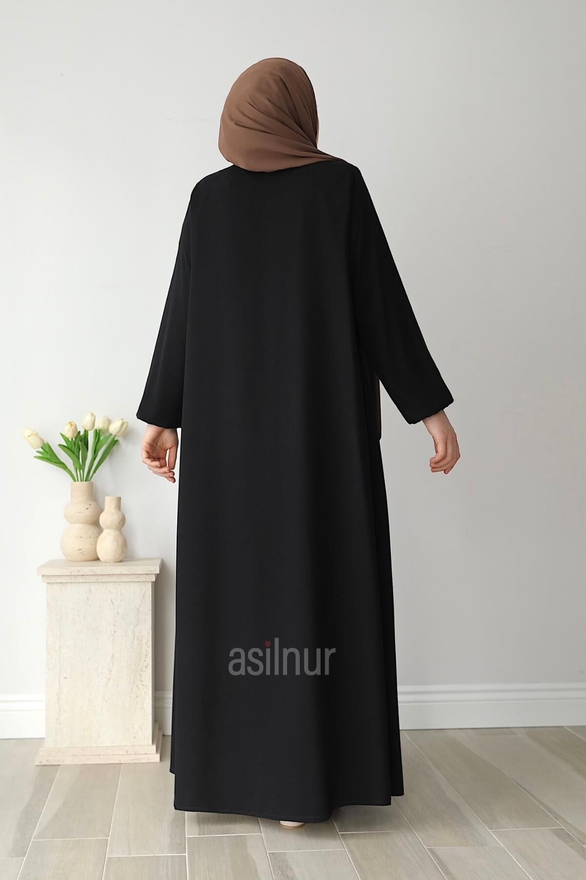 Nesli Mevlana Ferace Siyah - 4