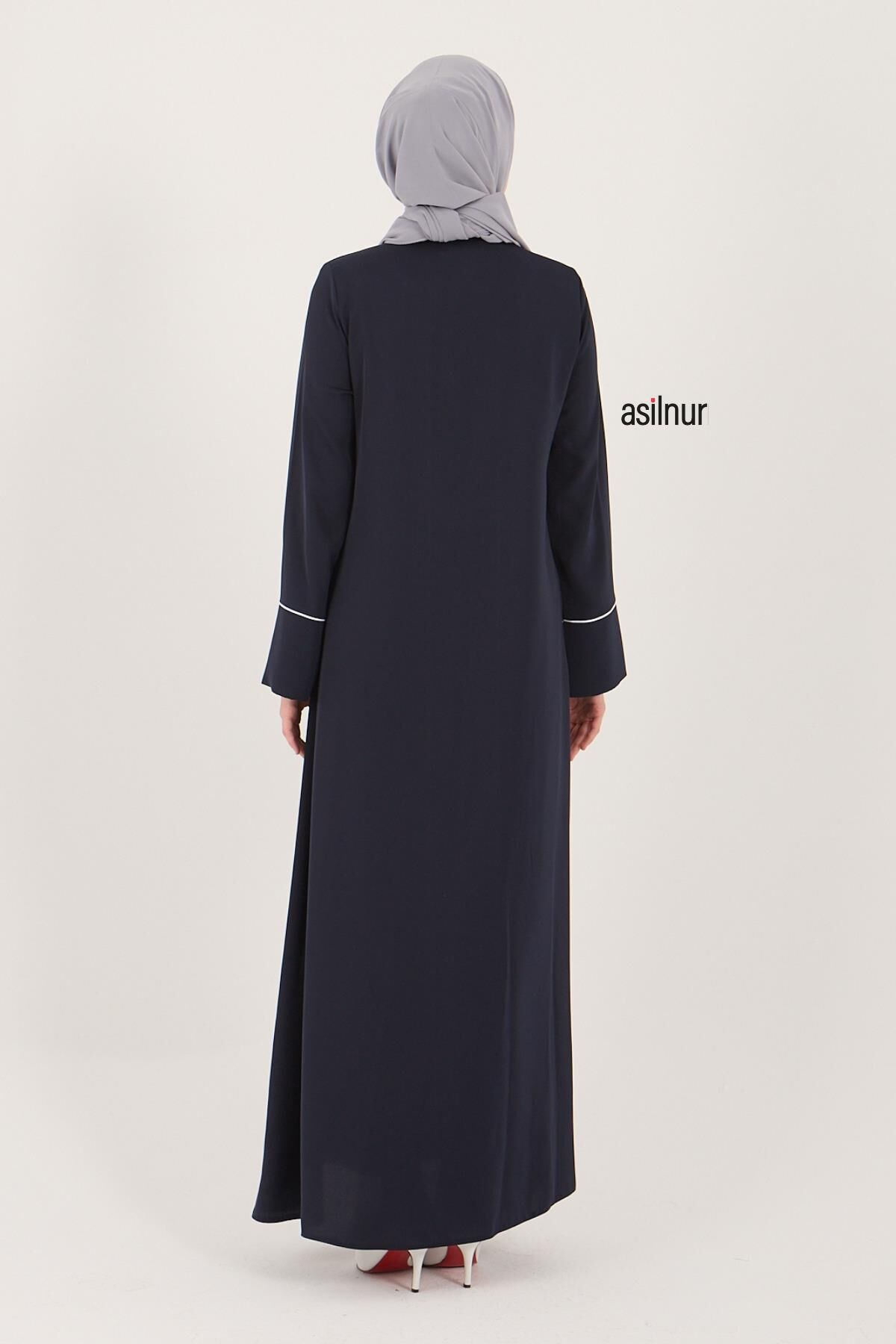 Nevin Abaya Ferace Lacivert - 4