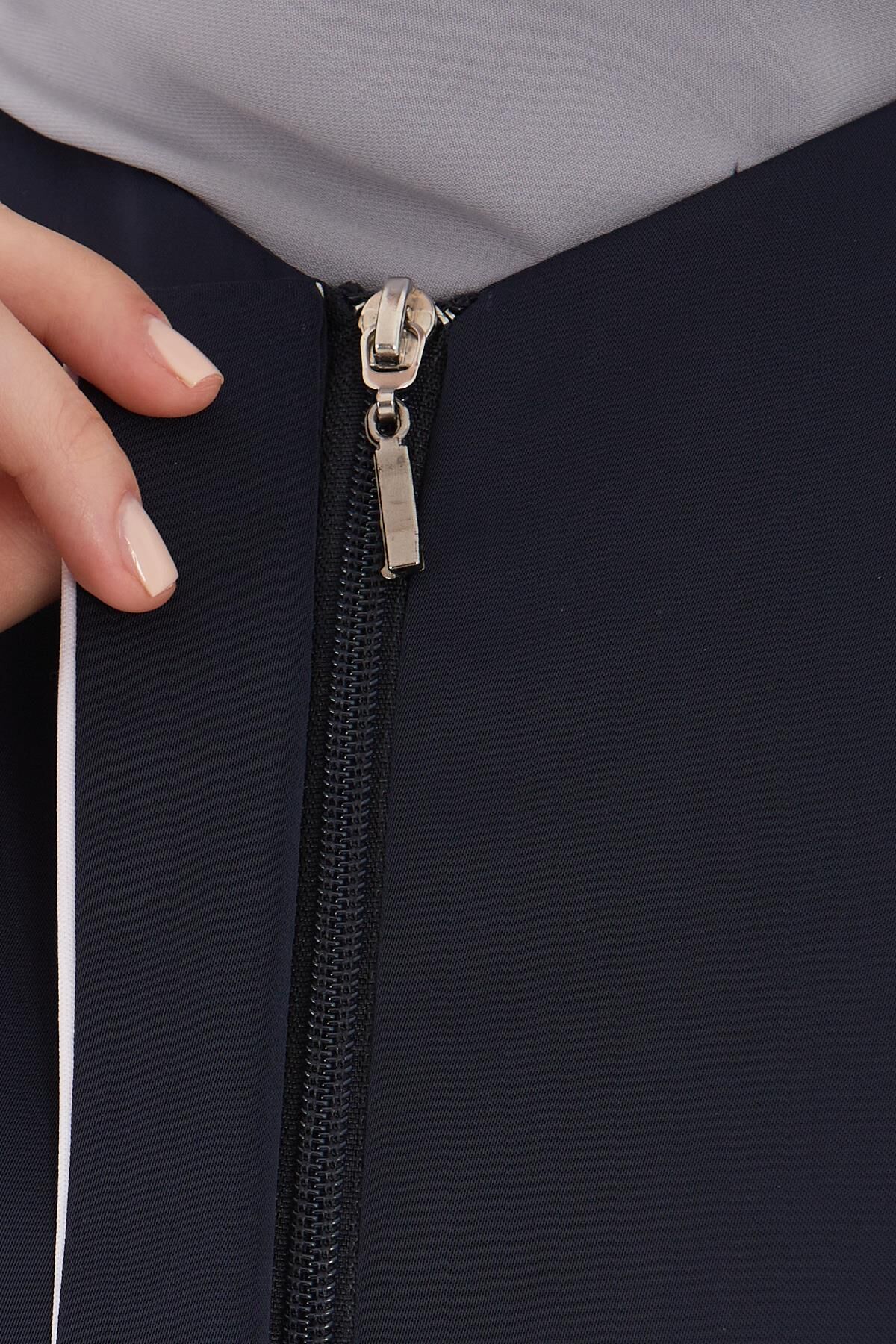 Nevin Abaya Ferace Lacivert - 5