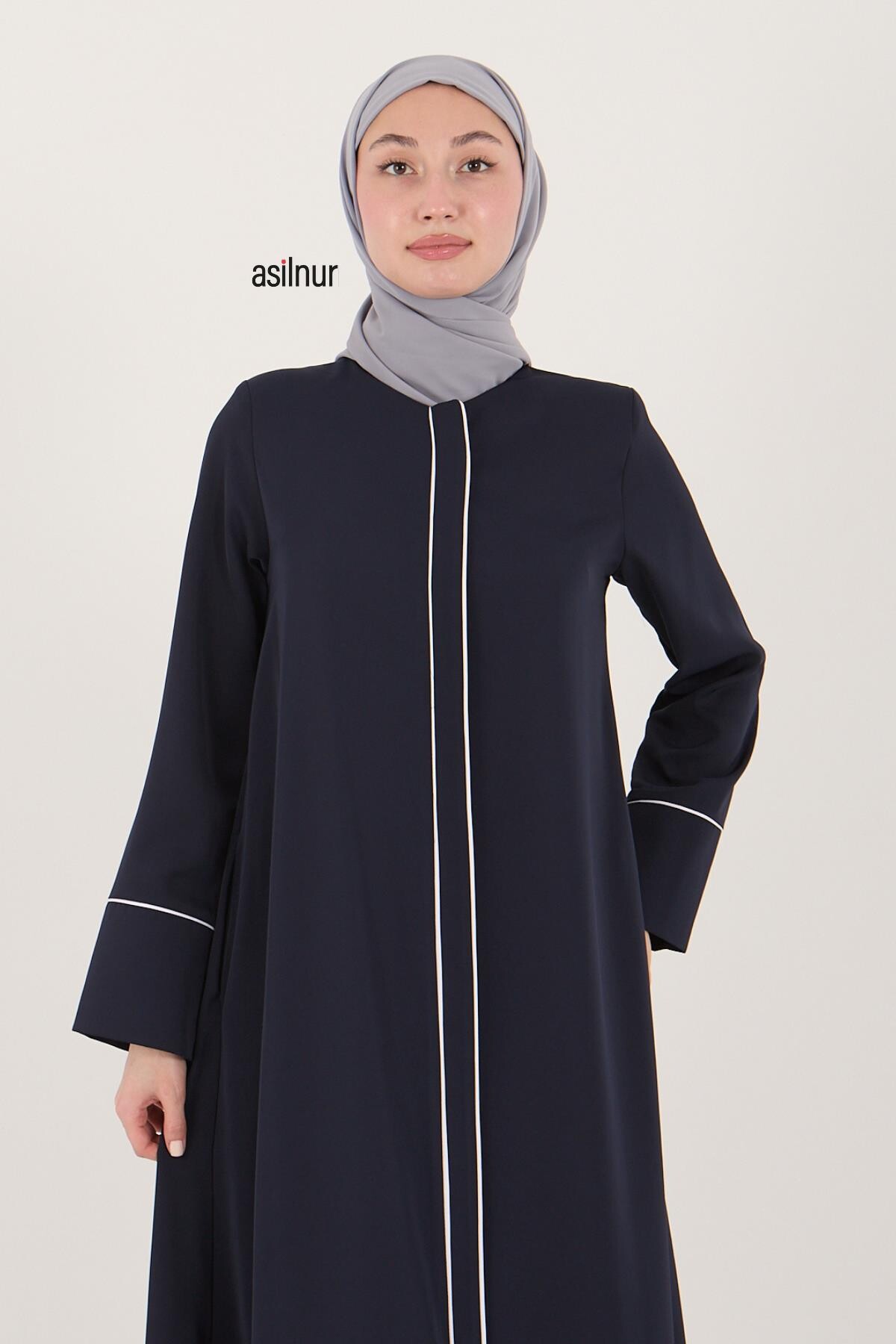 Nevin Abaya Ferace Lacivert - 3