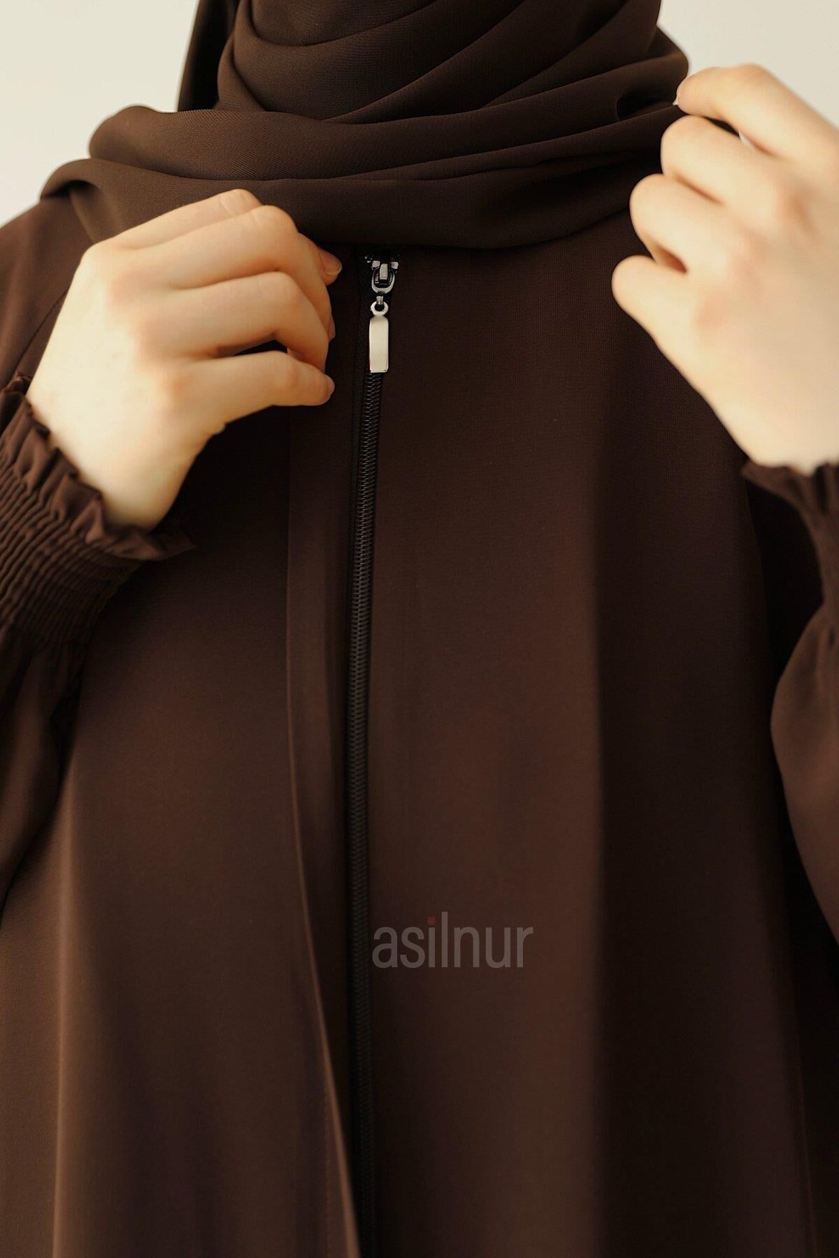 Nisa Mevlana Ferace Kahverengi - 13