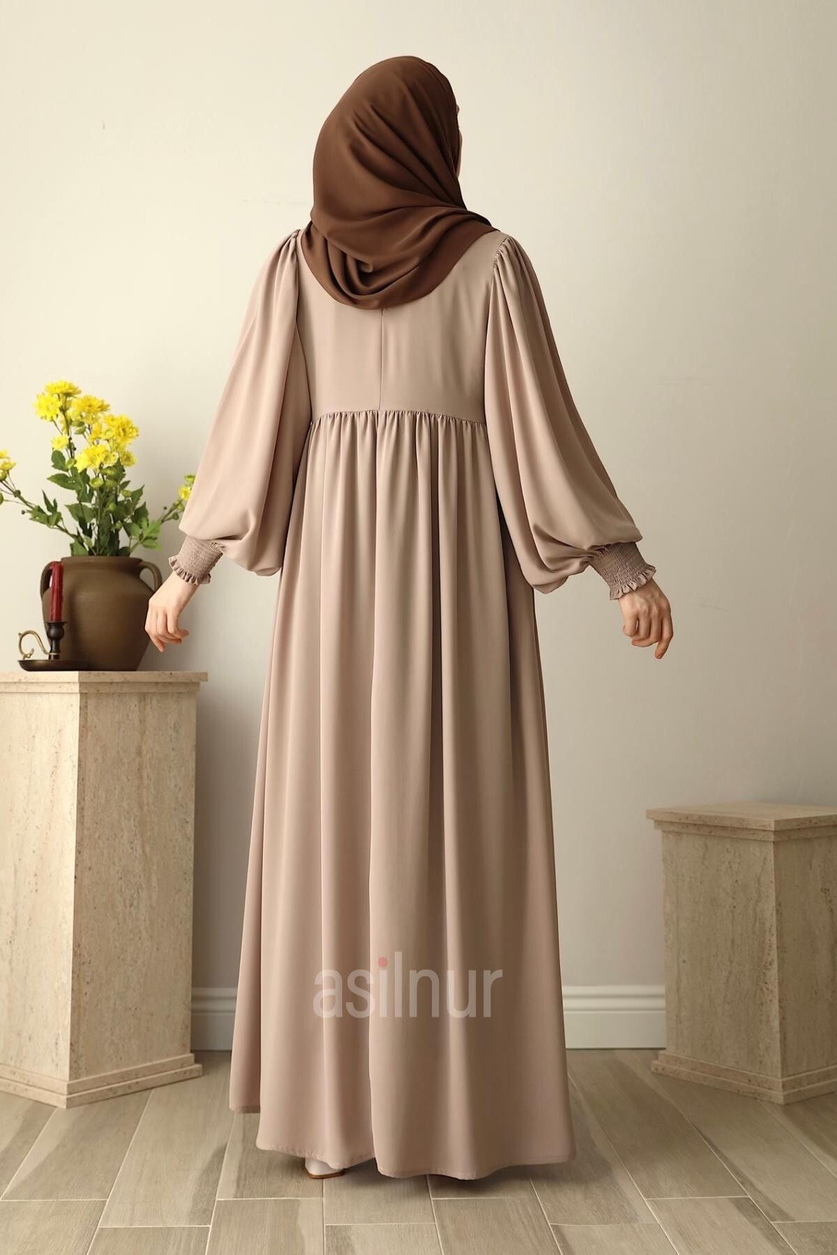 Rana Balon Kol Ferace Taş - 4