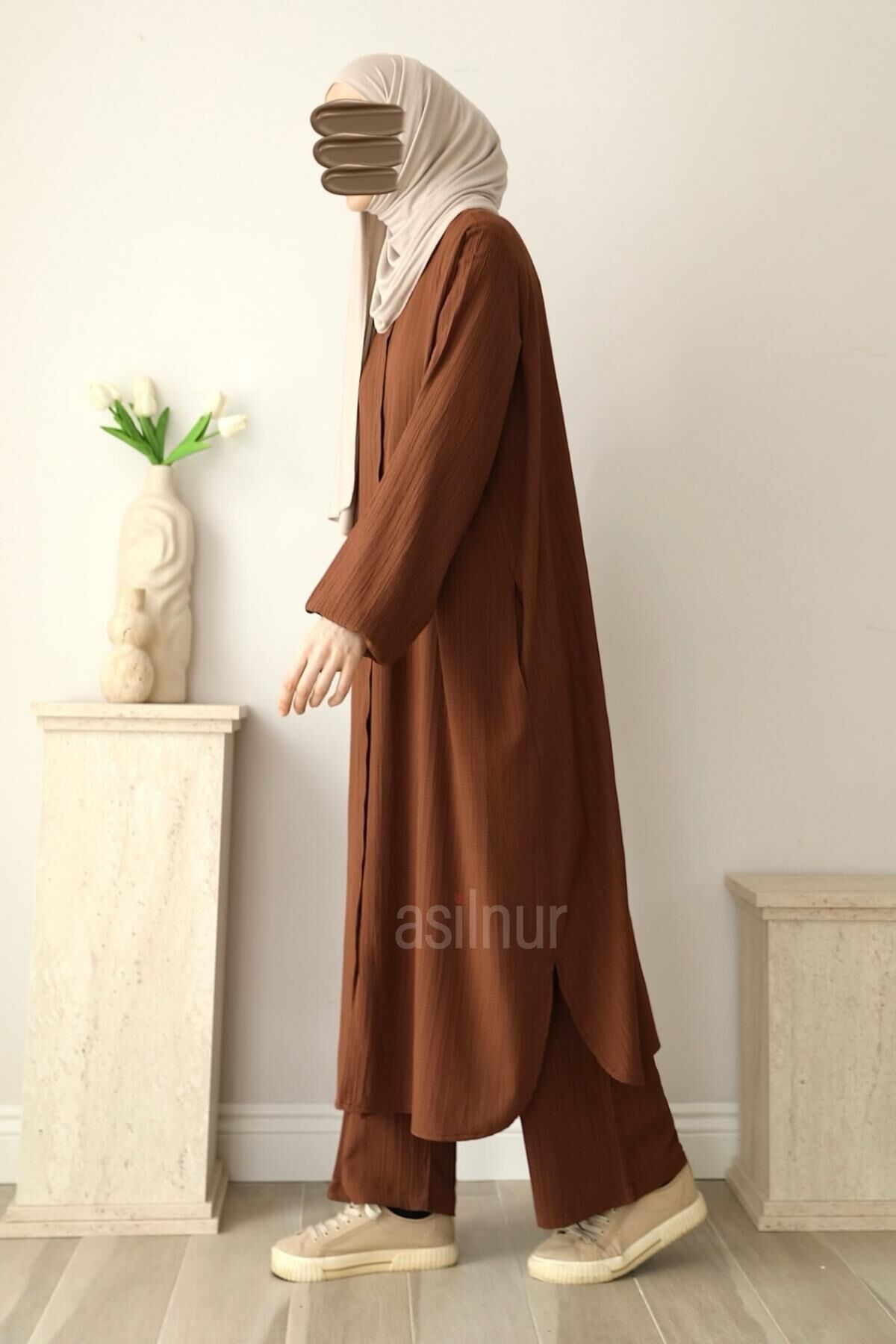 Ravza Umre Takımı Kahverengi - 5