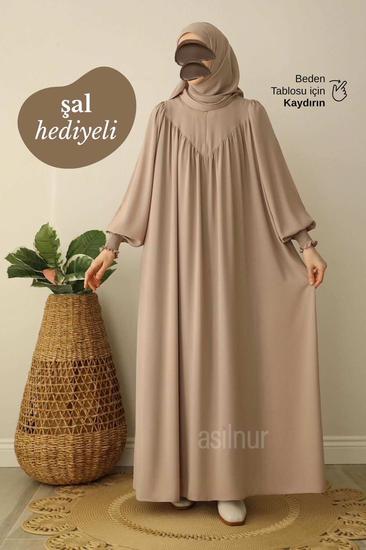 Sema Elbise Şal Hediyeli Takım Taş - ASİLNUR