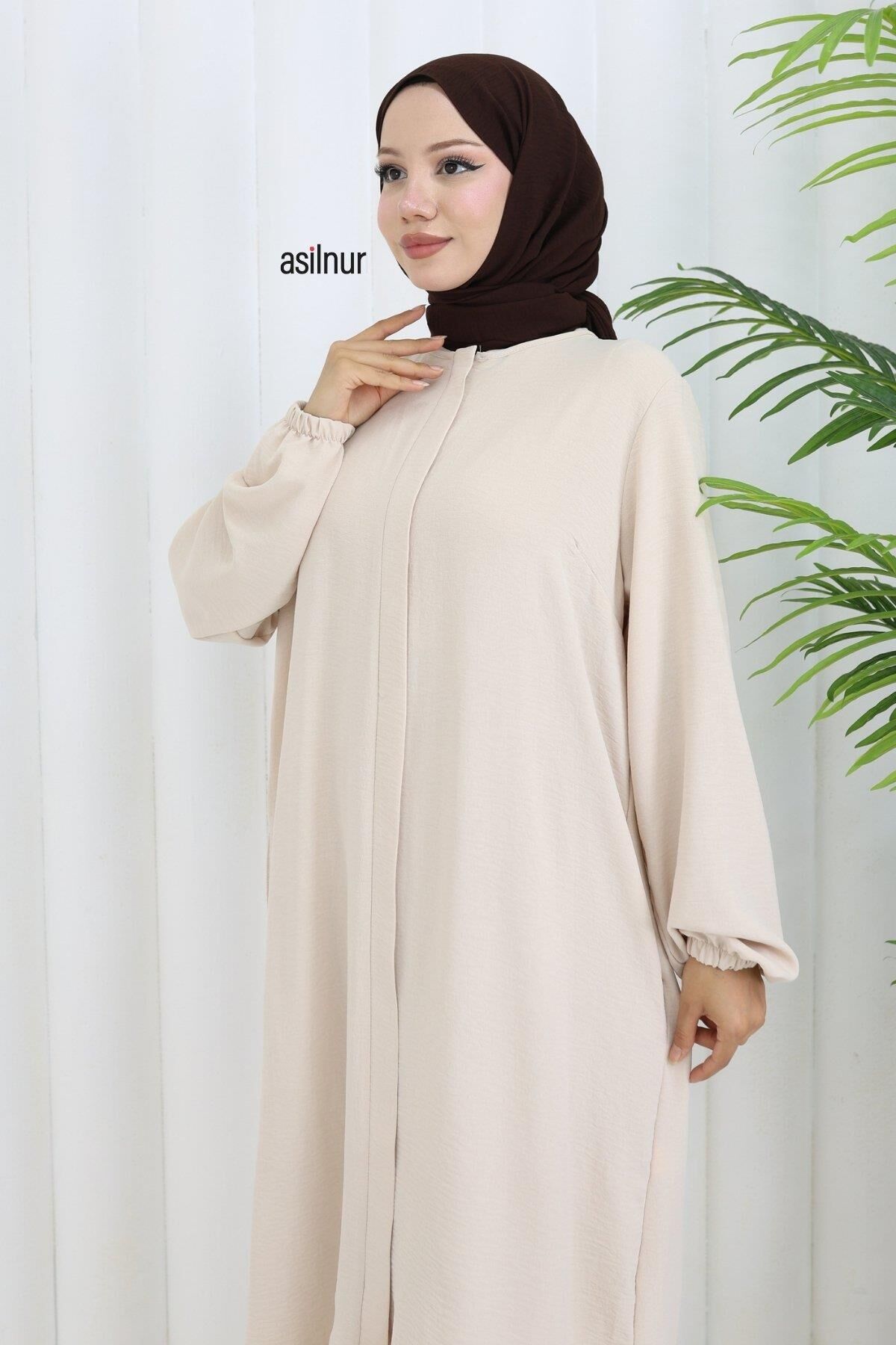 Sena Ayrobin Fermuarlı İkili Takım Bej - 3