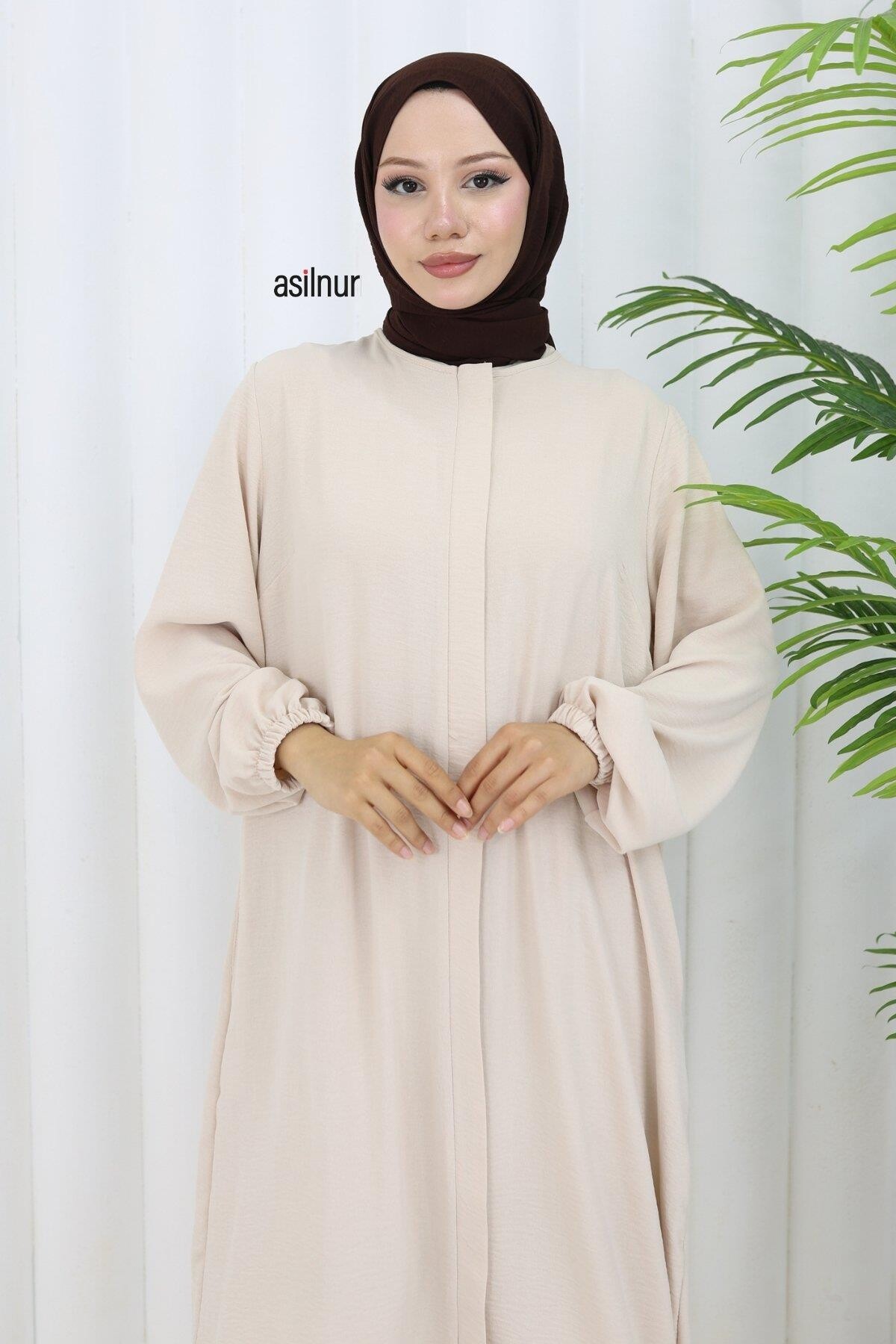 Sena Ayrobin Fermuarlı İkili Takım Bej - 6