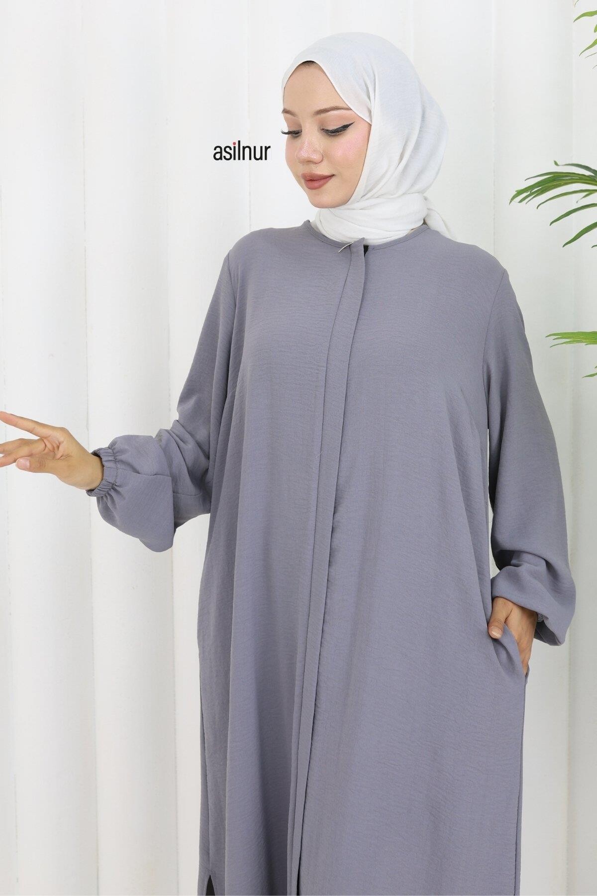 Sena Ayrobin Fermuarlı İkili Takım Füme - 3