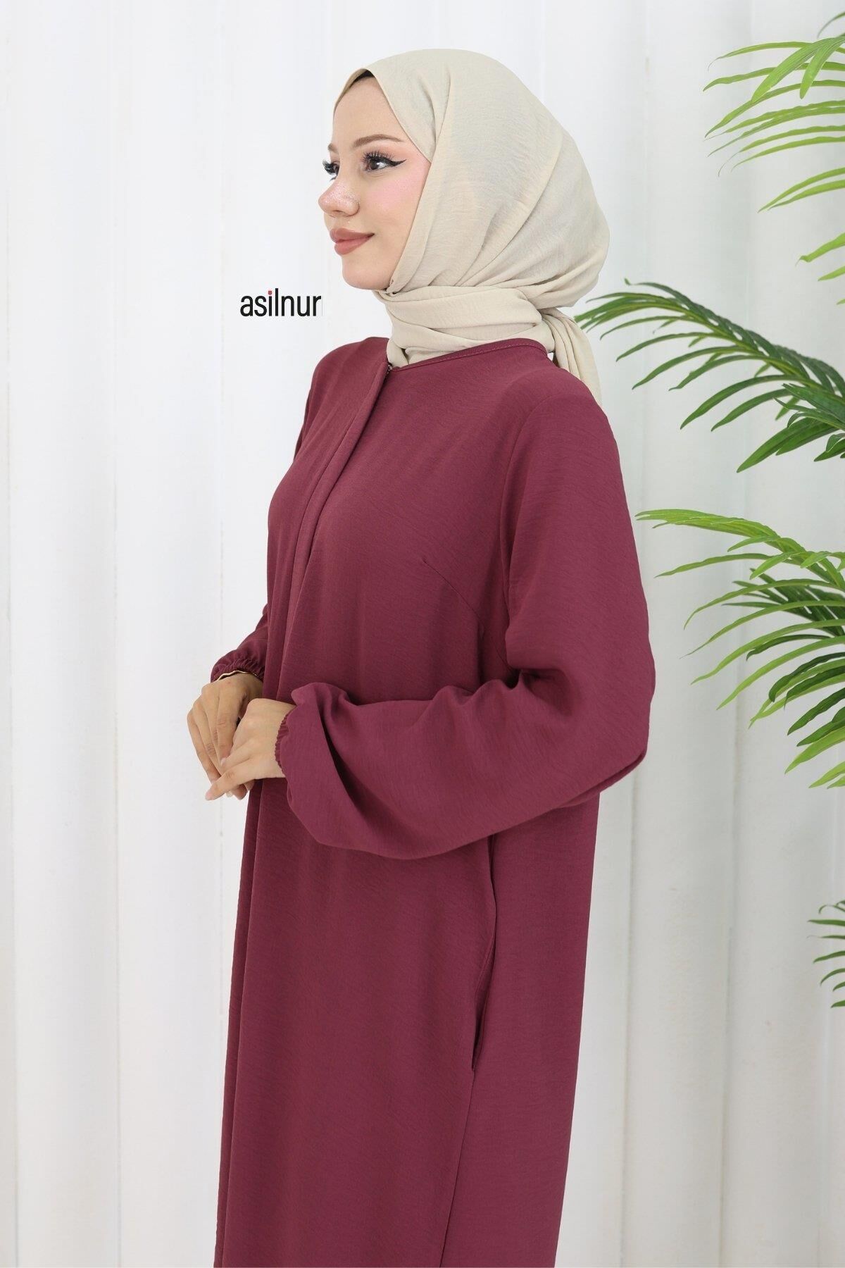 Sena Ayrobin Fermuarlı İkili Takım Bordo - 6