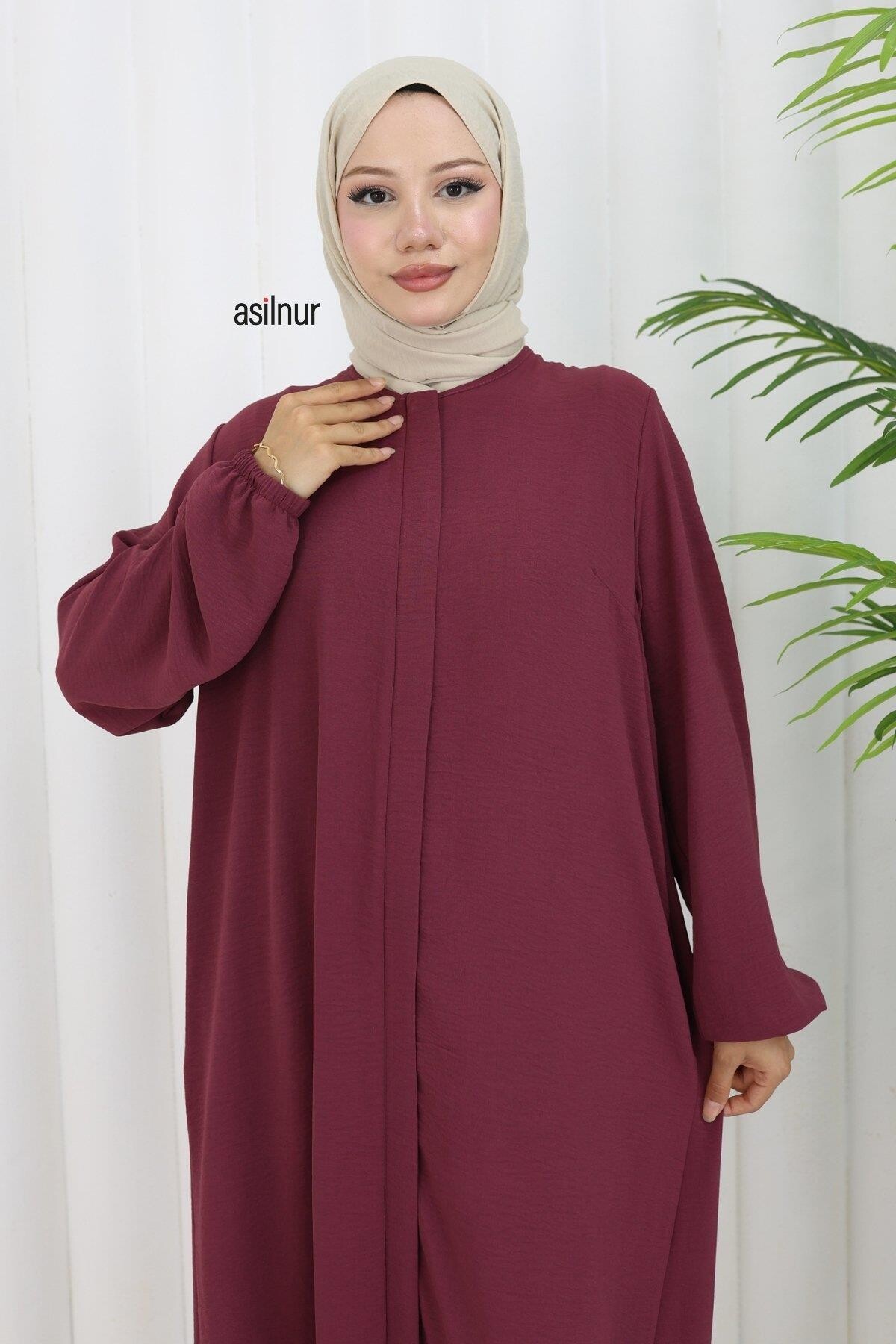 Sena Ayrobin Fermuarlı İkili Takım Bordo - 3