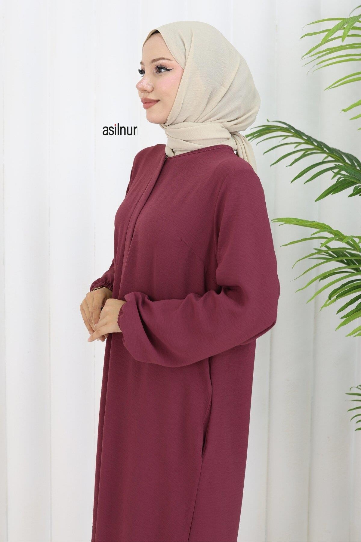 Sena Ayrobin Fermuarlı İkili Takım Bordo - 6