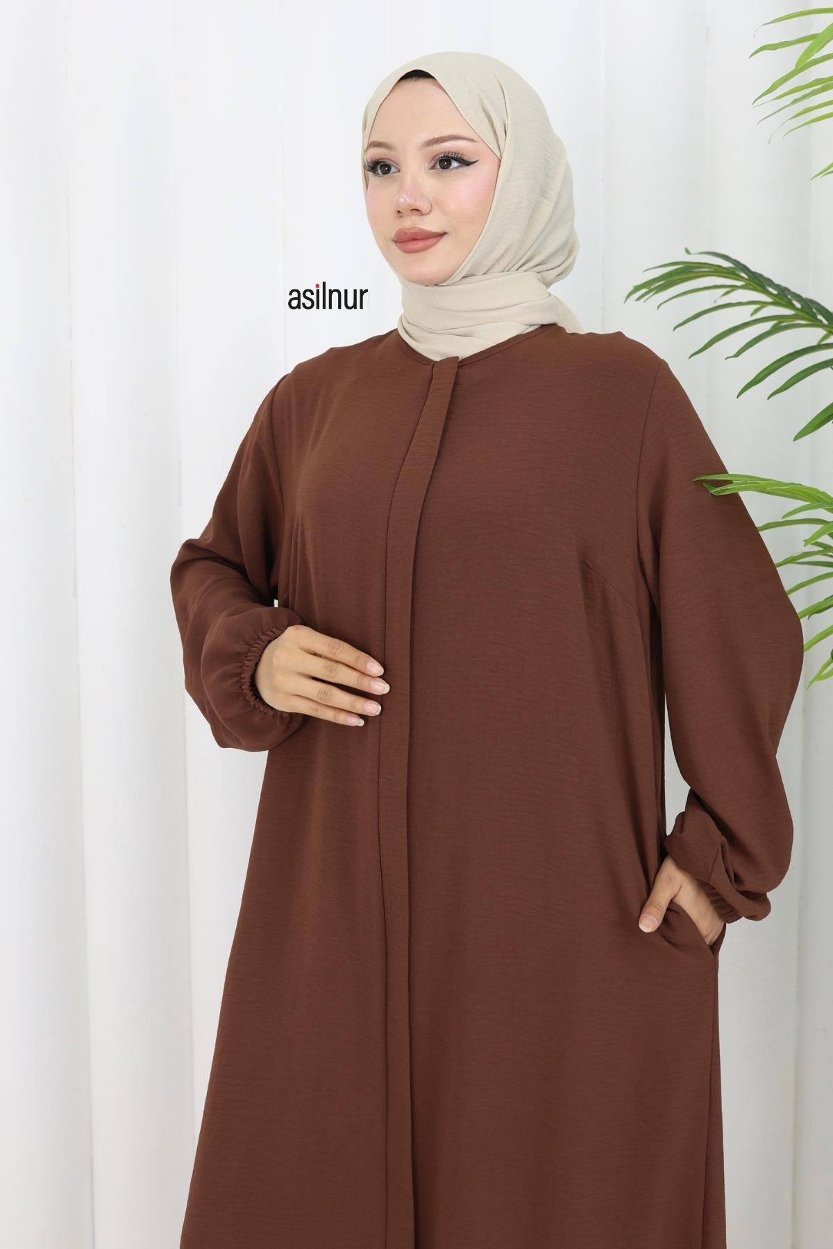 Sena Ayrobin Fermuarlı İkili Takım Kahverengi - 3