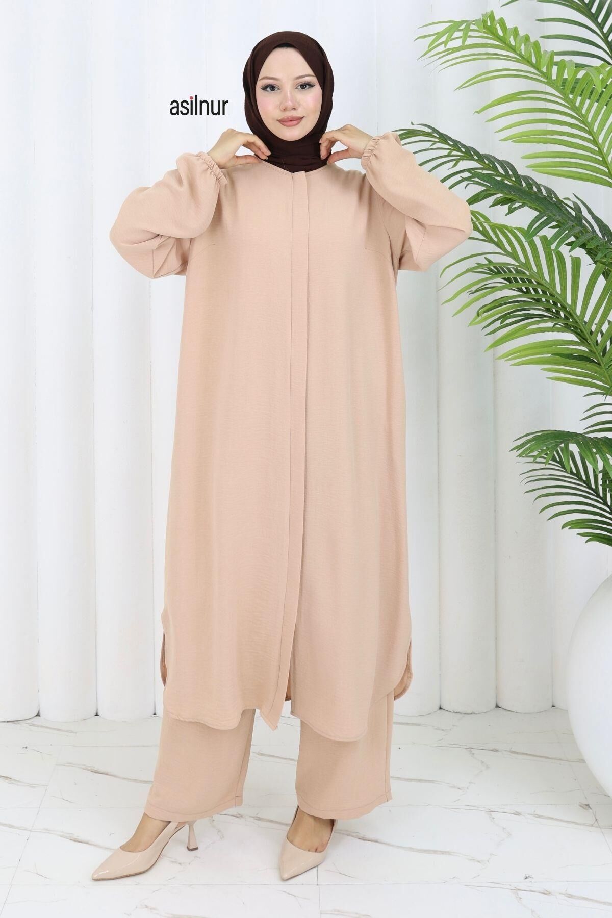 Sena Ayrobin Fermuarlı İkili Takım Vizon - 4