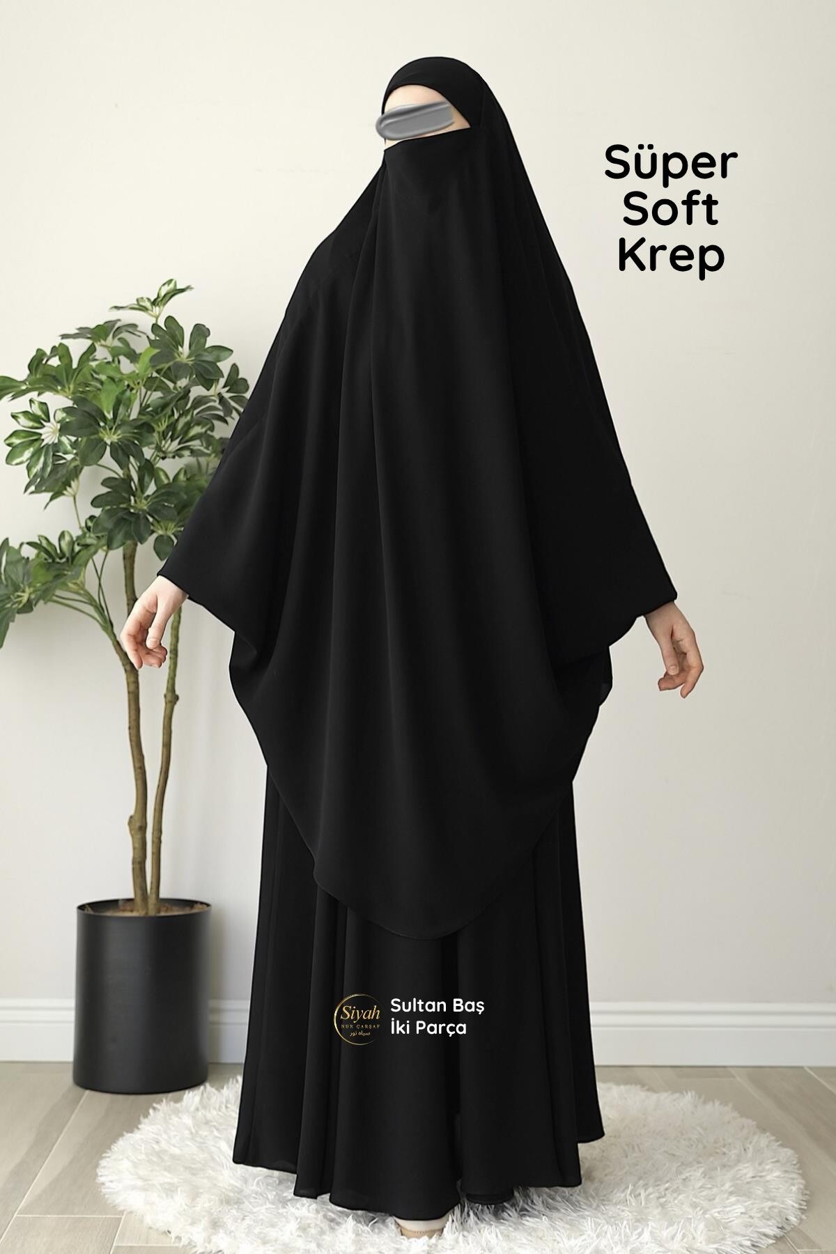Sultan Baş İki Parça Sandy Kol Süper Soft Krep Çarşaf - 3