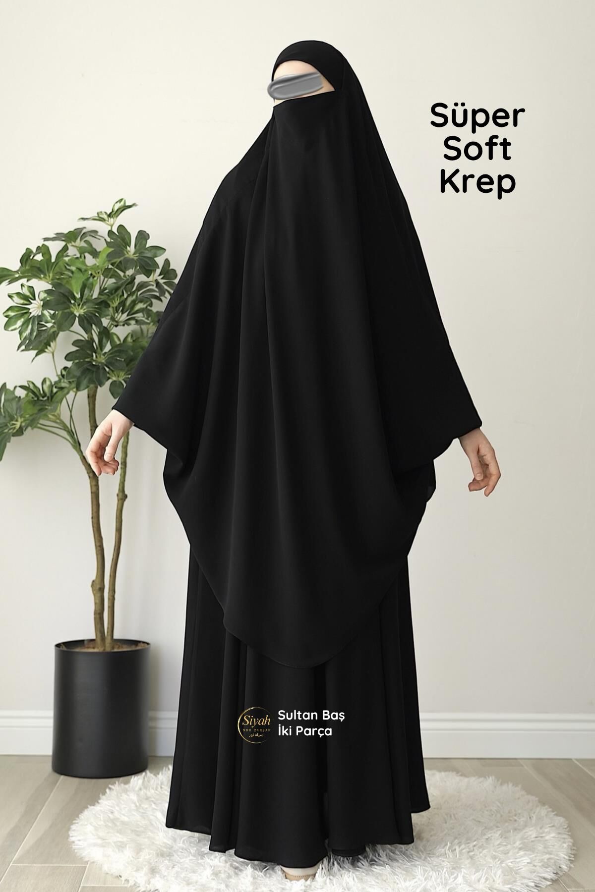 Sultan Baş İki Parça Sandy Kol Süper Soft Krep Çarşaf - 3