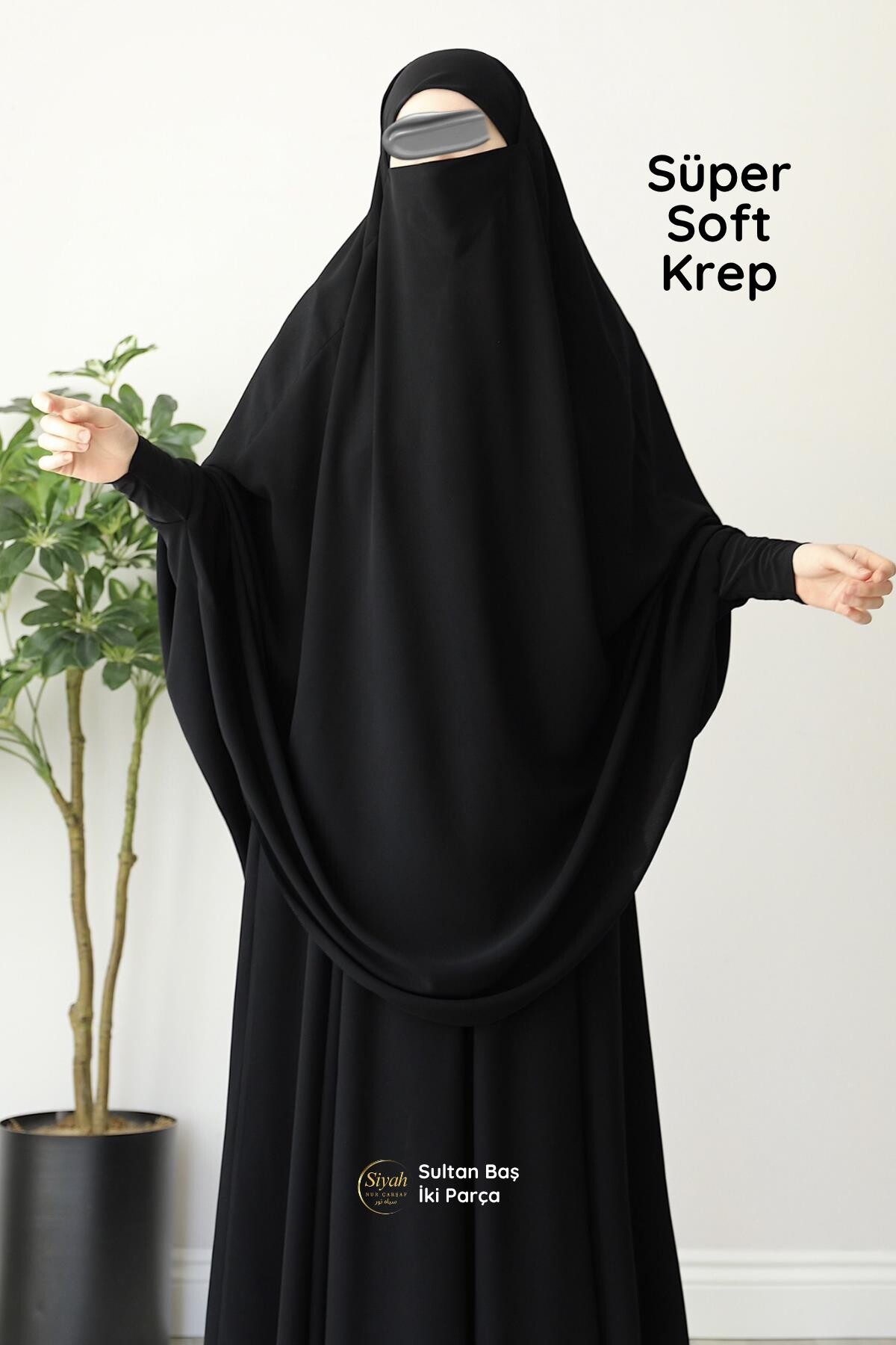 Sultan Baş İki Parça Sandy Kol Süper Soft Krep Çarşaf - 8