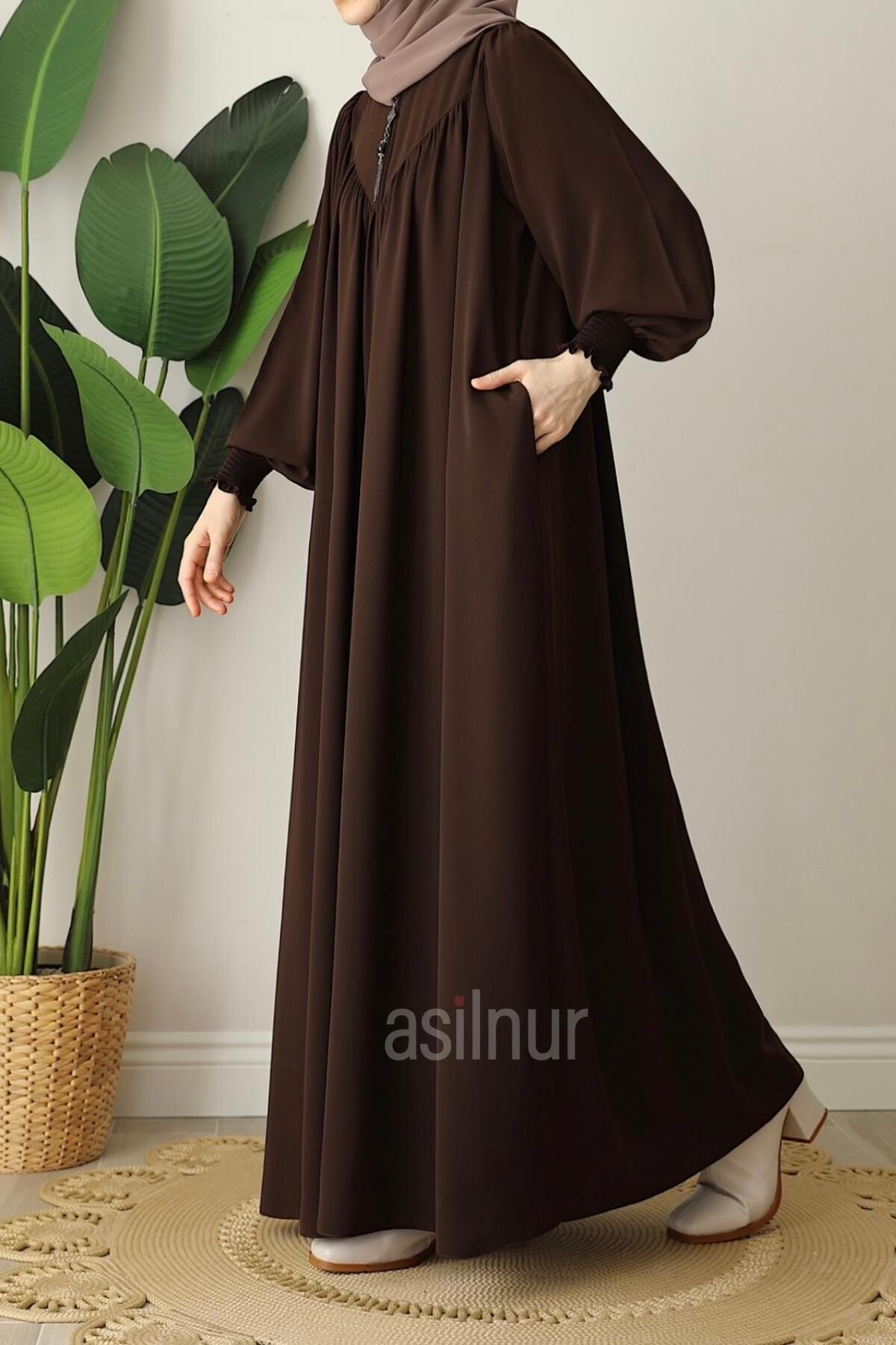 Vera Ferace Kahverengi - ASİLNUR