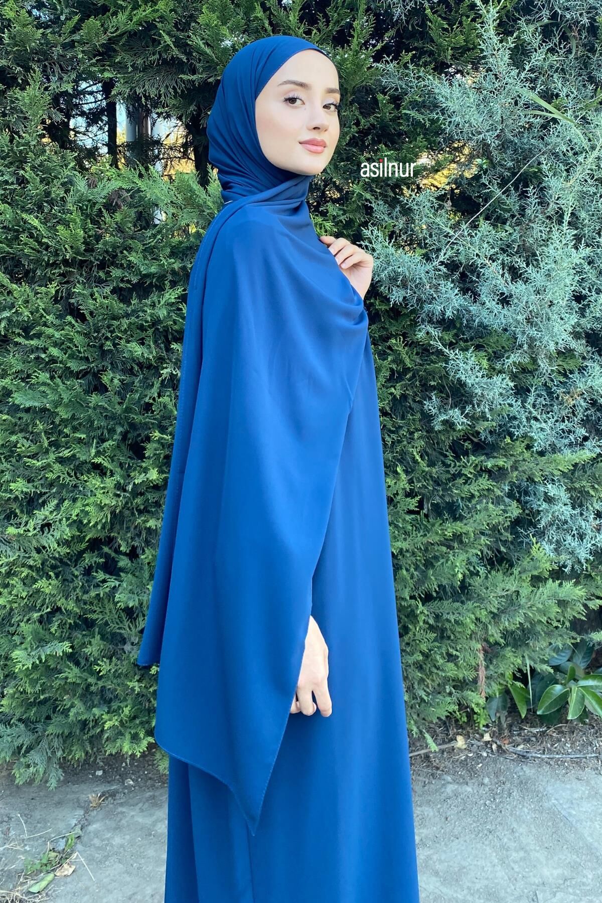Vera Şal Petrol Mavisi - 4