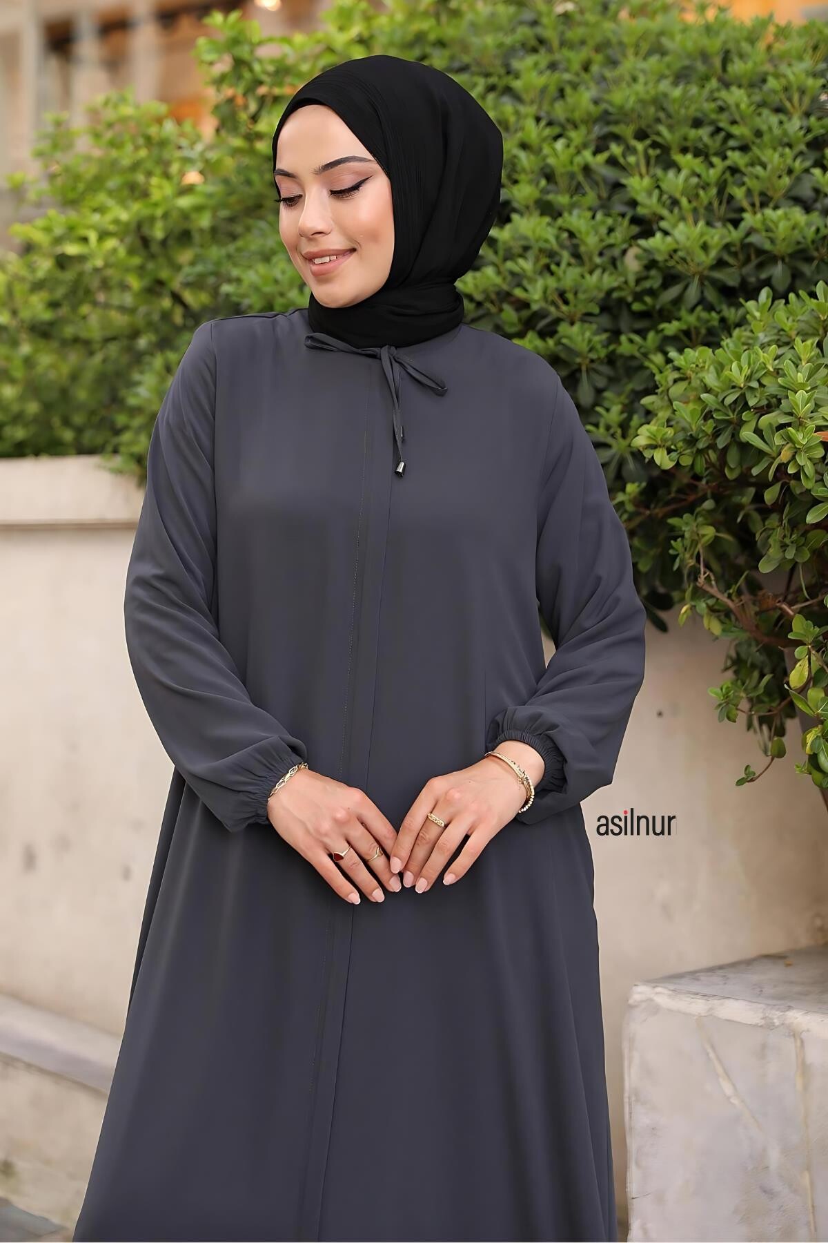 Aslı Mevlana Ferace Füme - 7