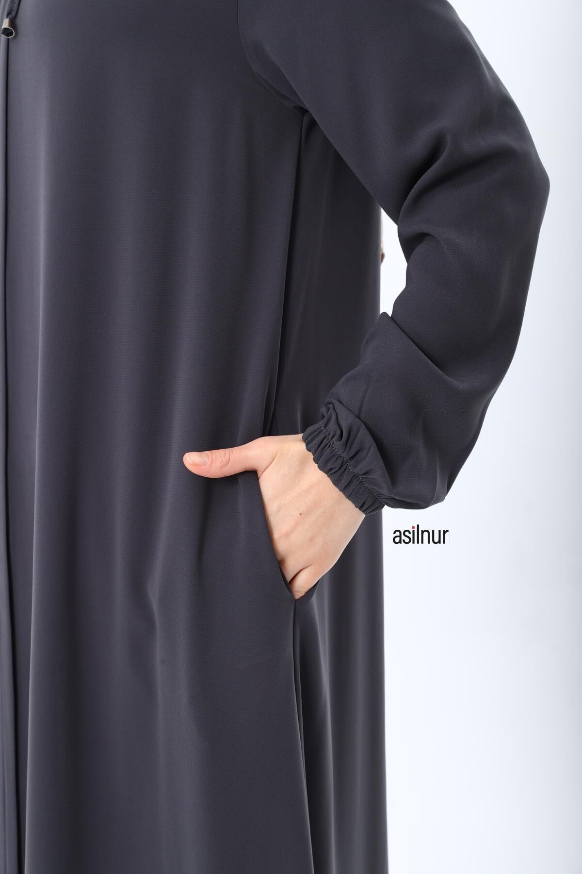 Aslı Mevlana Ferace Füme - 10