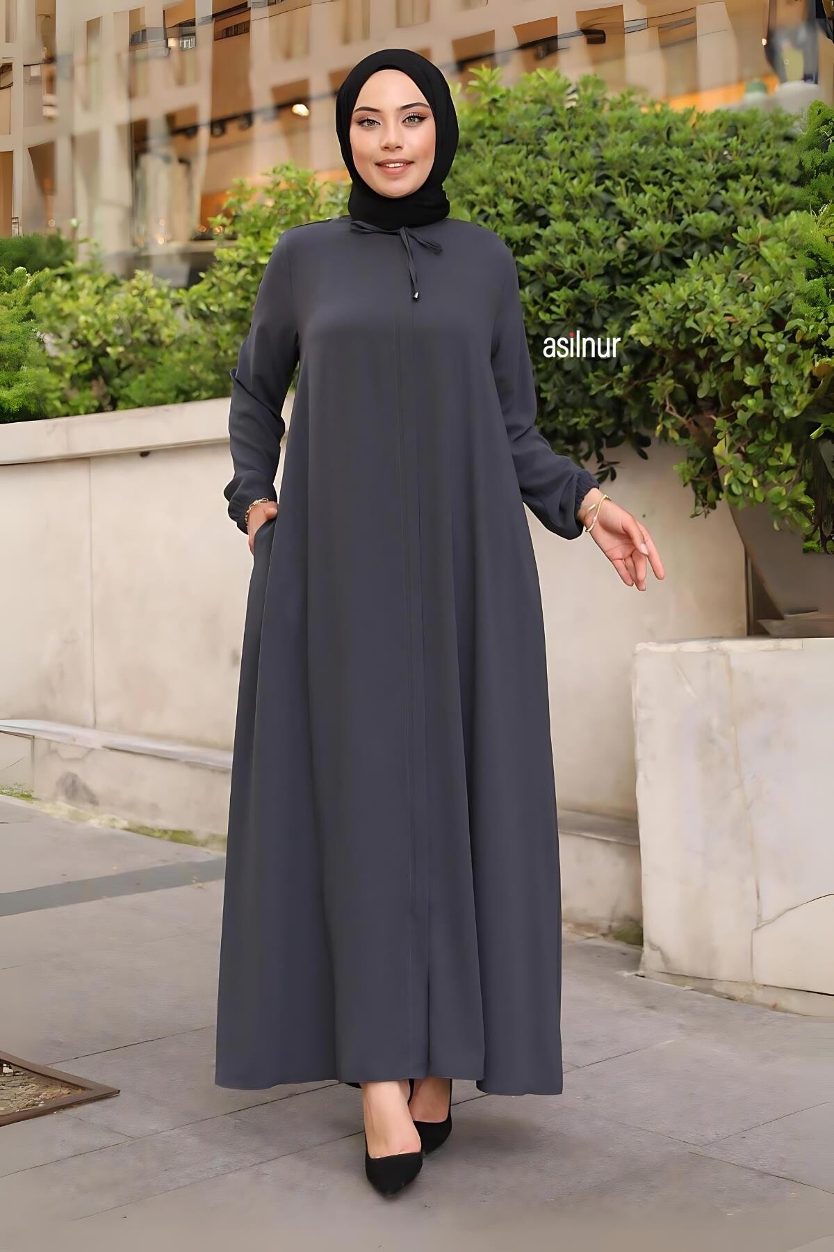 Aslı Mevlana Ferace Füme - 3