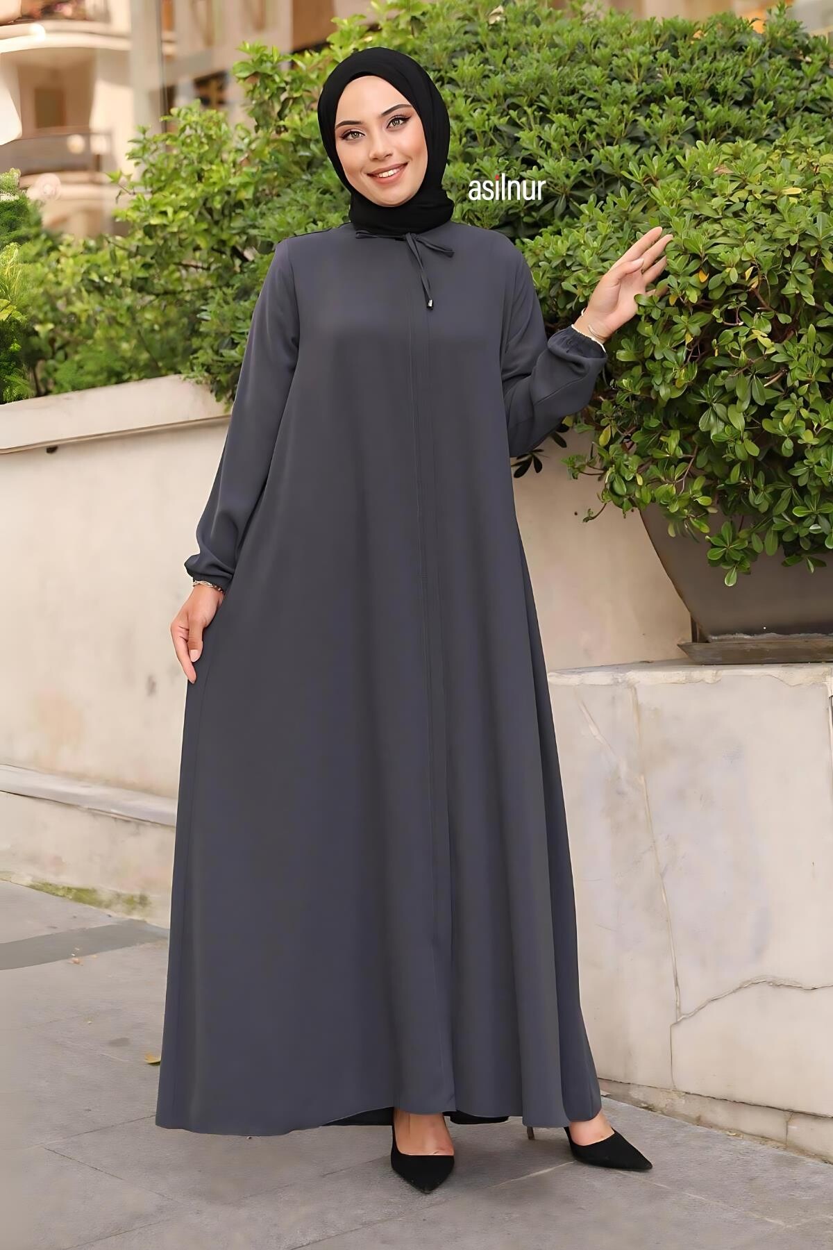 Aslı Mevlana Ferace Füme - 4