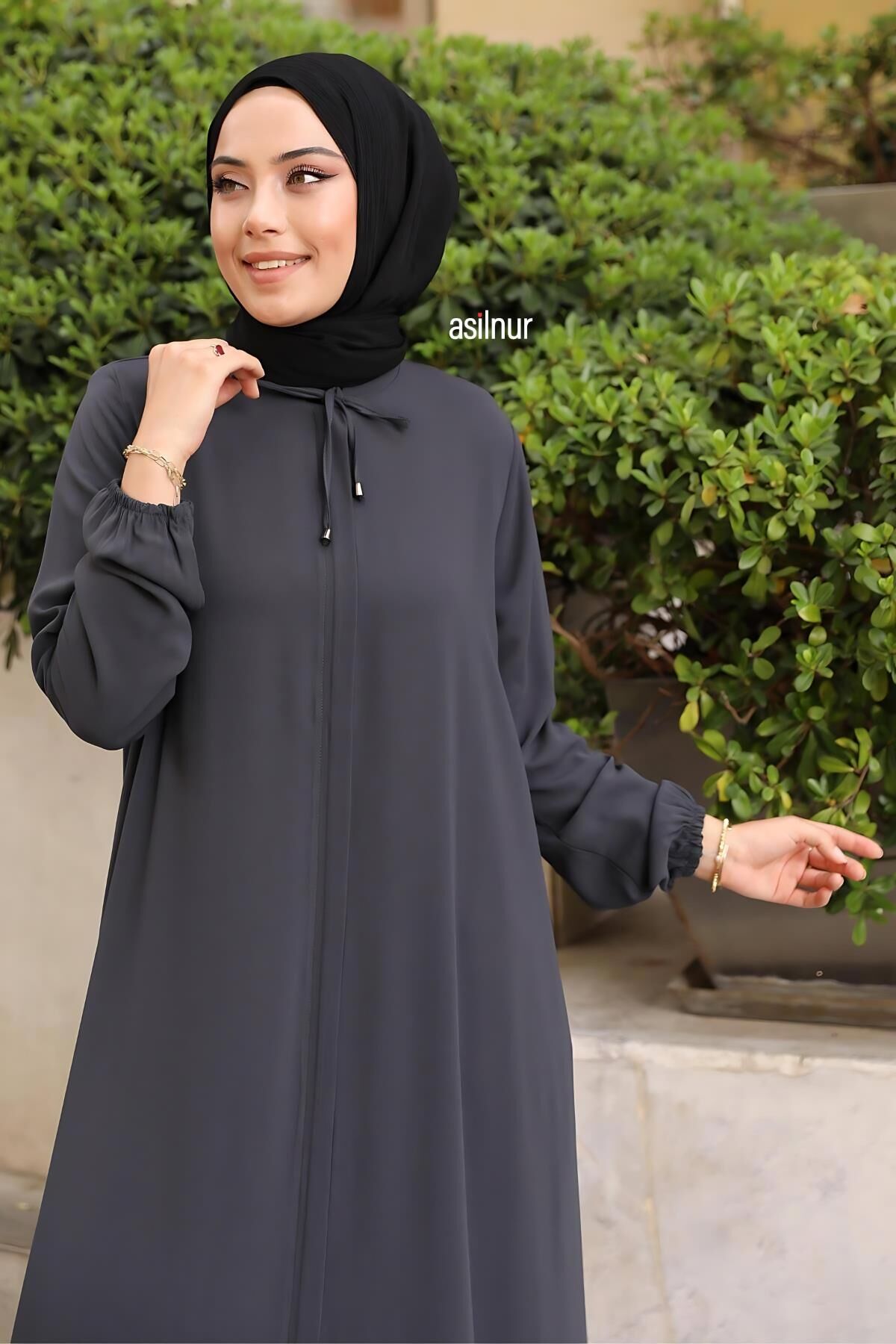 Aslı Mevlana Ferace Füme - 6