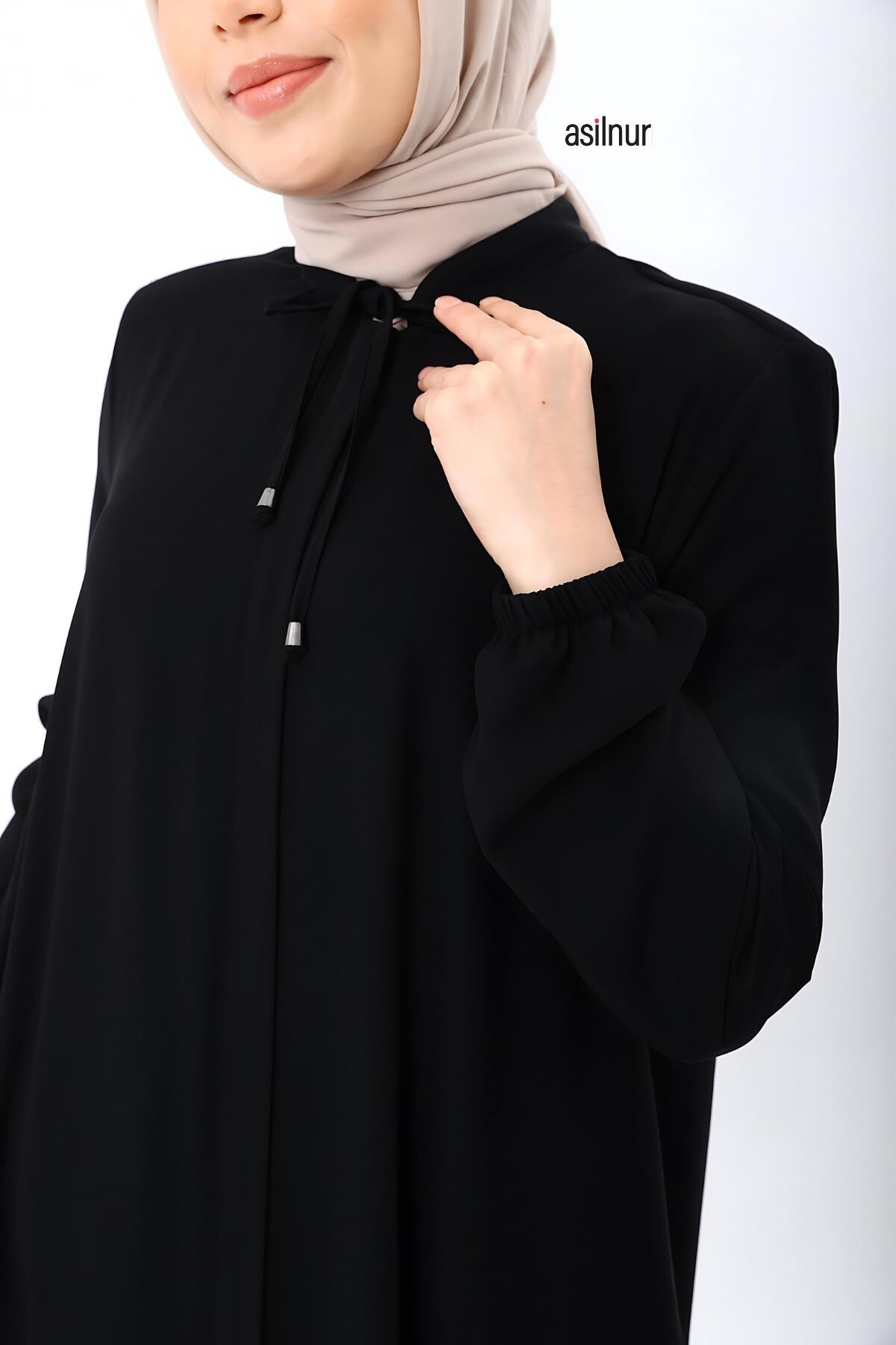 Aslı Mevlana Ferace Siyah - 9