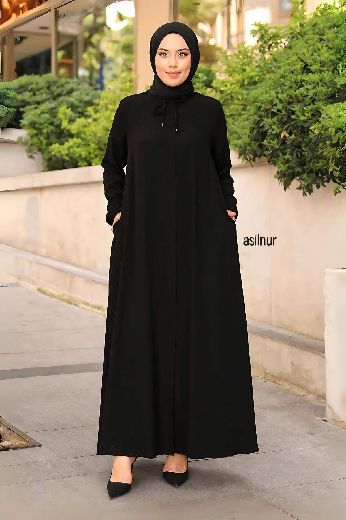 Aslı Mevlana Ferace Siyah - 3